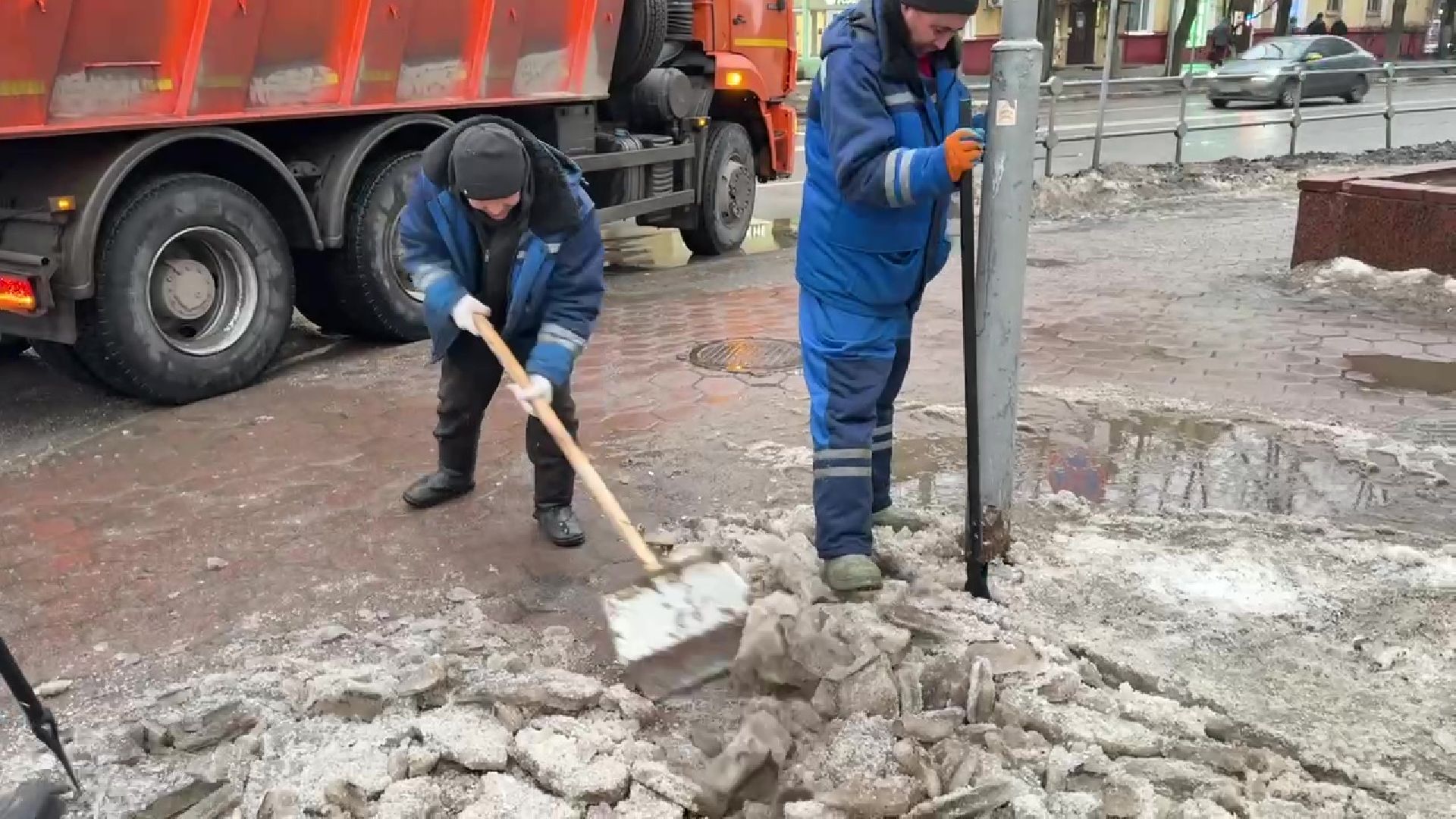реутов, вертикалки, снег, снег и наледь, снегопад, очистка города, тротуары и дороги, тракторы,
