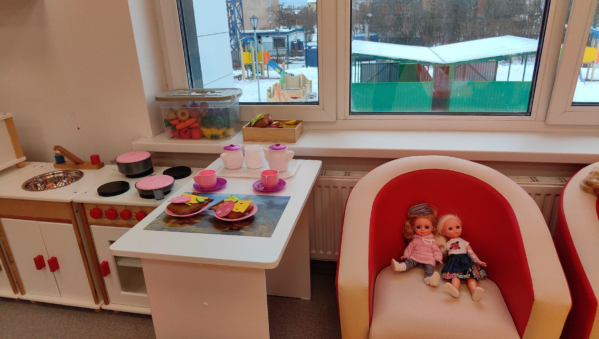 детский сад, детские группы, оснащение, площадка, зал, родители,