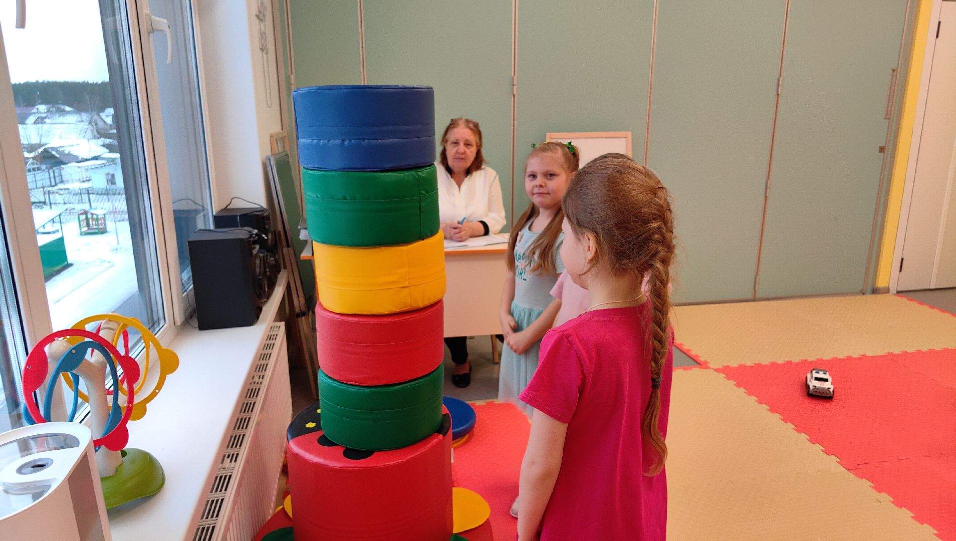 детский сад, детские группы, оснащение, площадка, зал, родители,