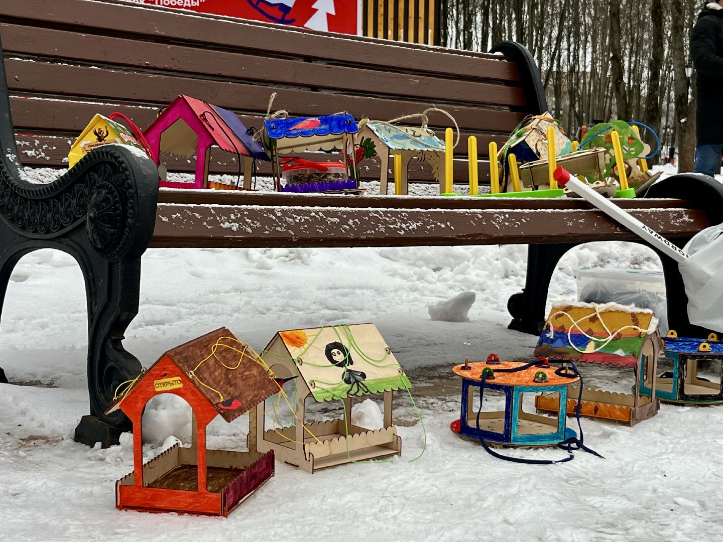 вертикалки, наро-фоминск, наро-фоминский городской округ, покорми птиц зимой, экологическая акция,вертикалка,