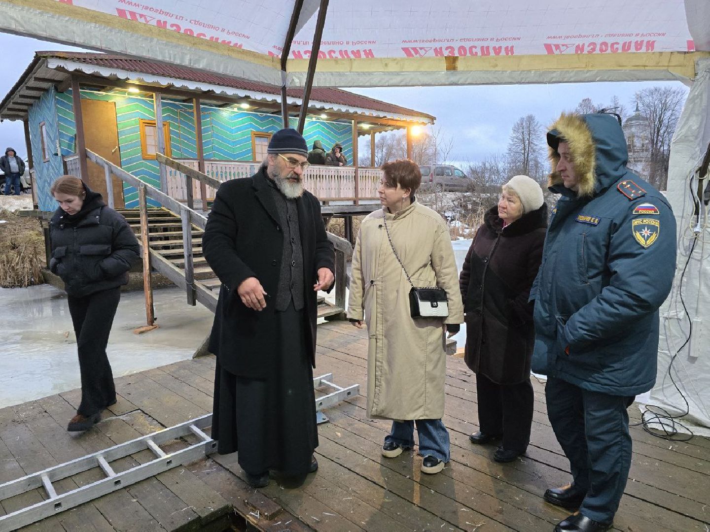 можайск, можайский муниципальный район, подмосковье, крещенские купания, проверка, купели, власть, вертикалки,