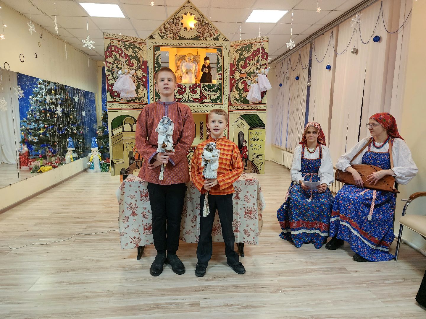 пущино, серпухов, крещение, рождество, вертепный театр,