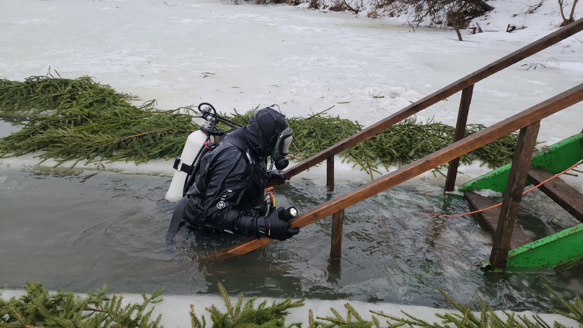 Купели, Дайверы, Мособлпожспас, МЧС, крещенские купания, Руза, Рузский округ, вертикалки,