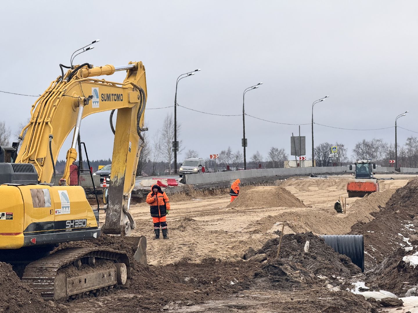шаховская, балтия, дорога, ремонт автомобильных дорог, расширение дороги, вертикалки,