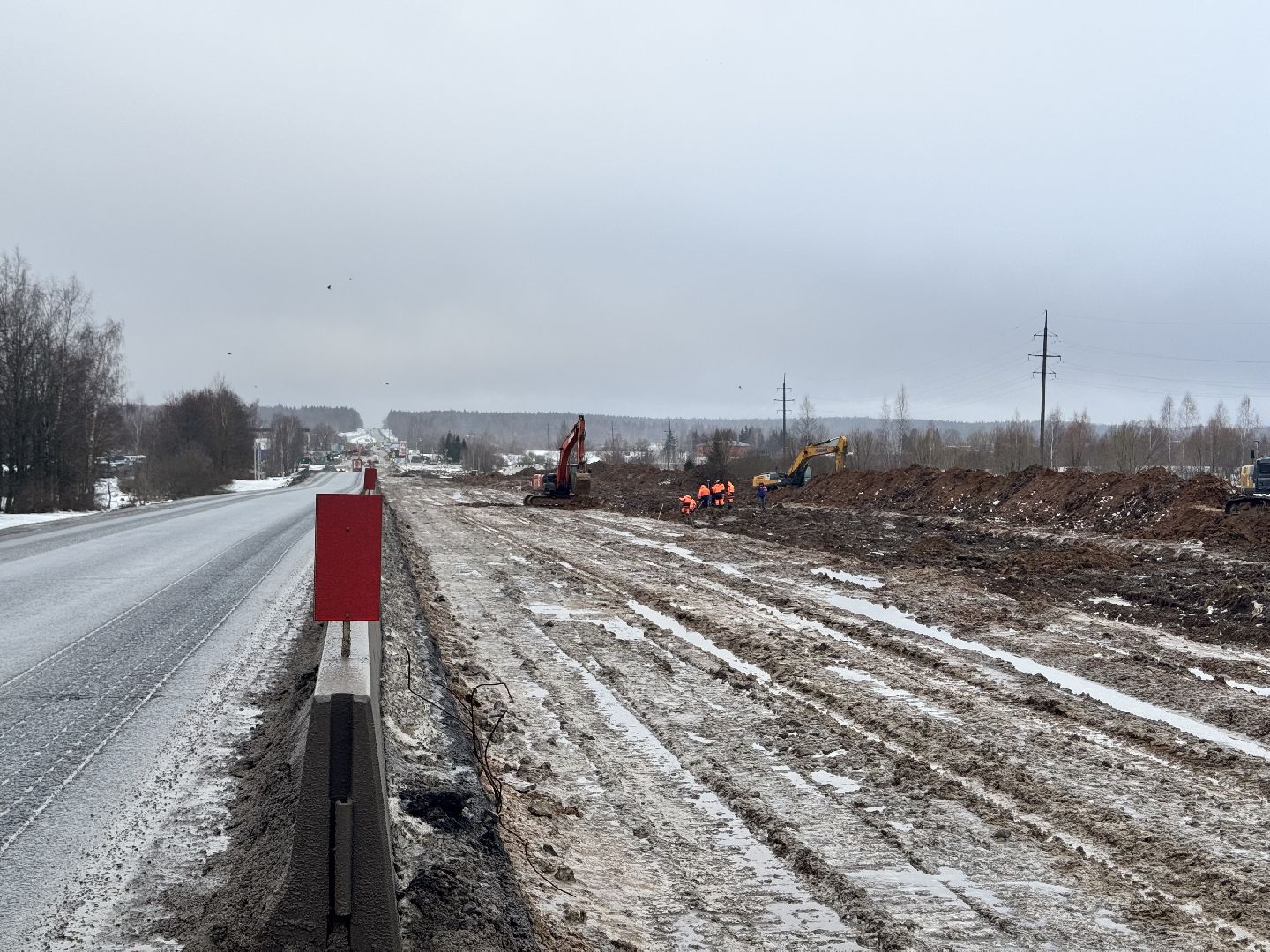 шаховская, балтия, дорога, ремонт автомобильных дорог, расширение дороги, вертикалки,