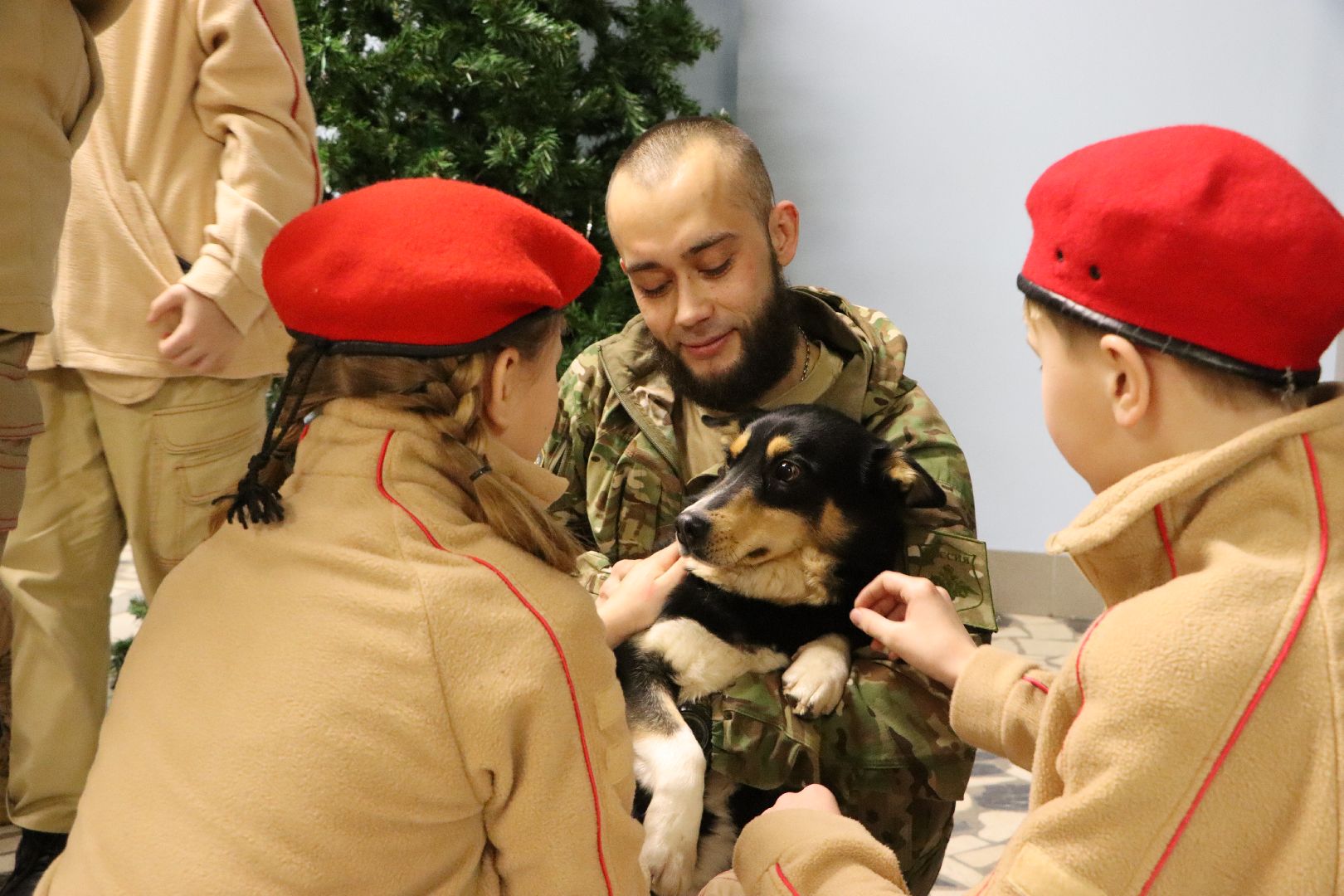 боец сво, боевая собака ника, центральный дом культуры, молодая гвардия, глава серебряных прудов,