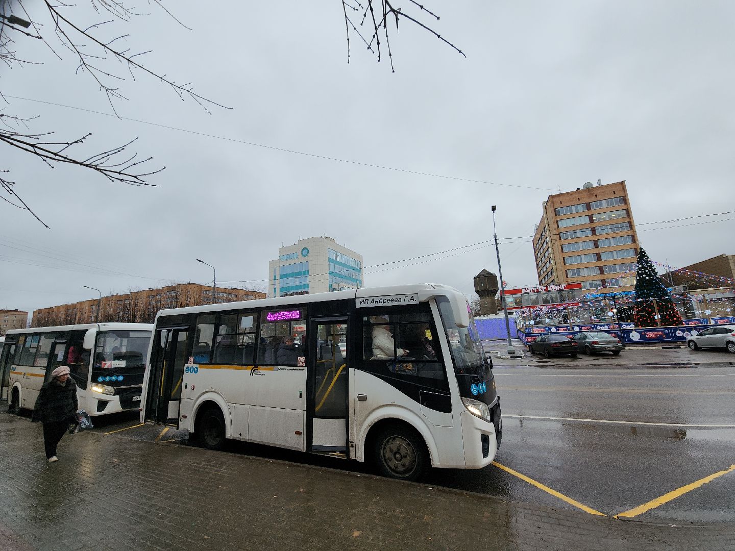 серпухов, подмосковье, крещение, транспорт, автобусы,