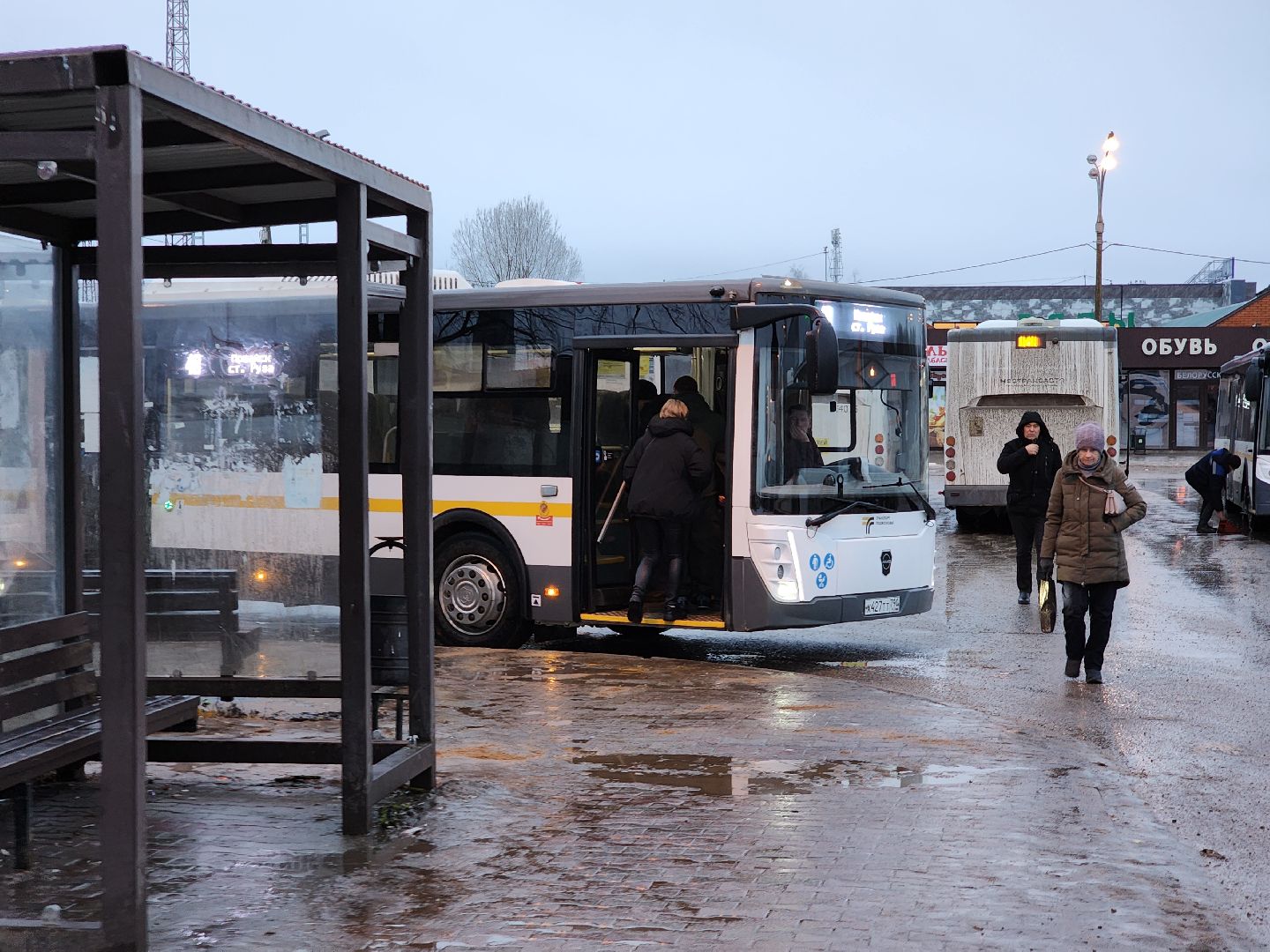 Руза, крещение, крещенские купания, рузский округ, мострансавто, автобус, московская область,