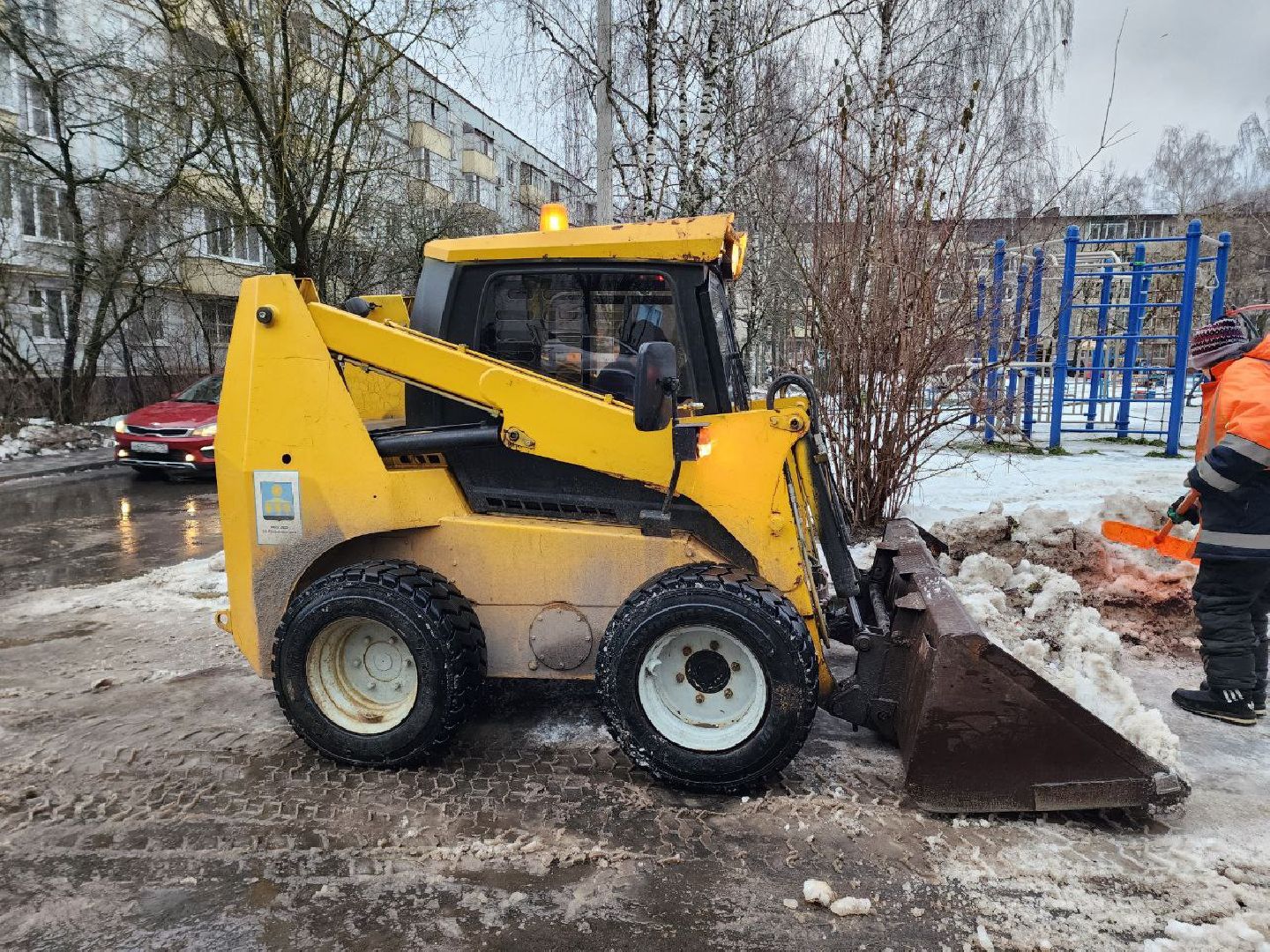 солнечногорск, уборка наледи, жители, специалисты, вертикалки,