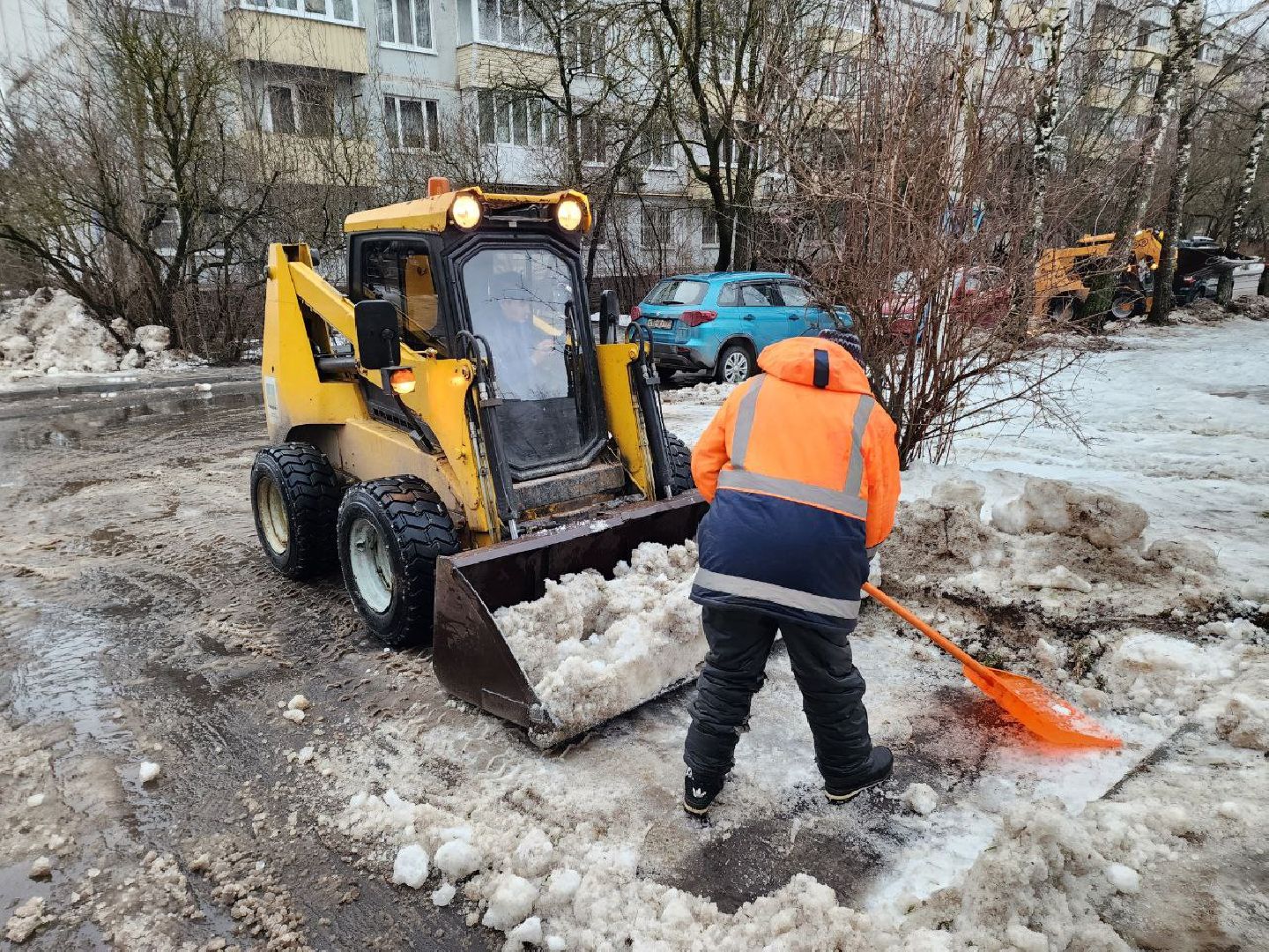 солнечногорск, уборка наледи, жители, специалисты, вертикалки,