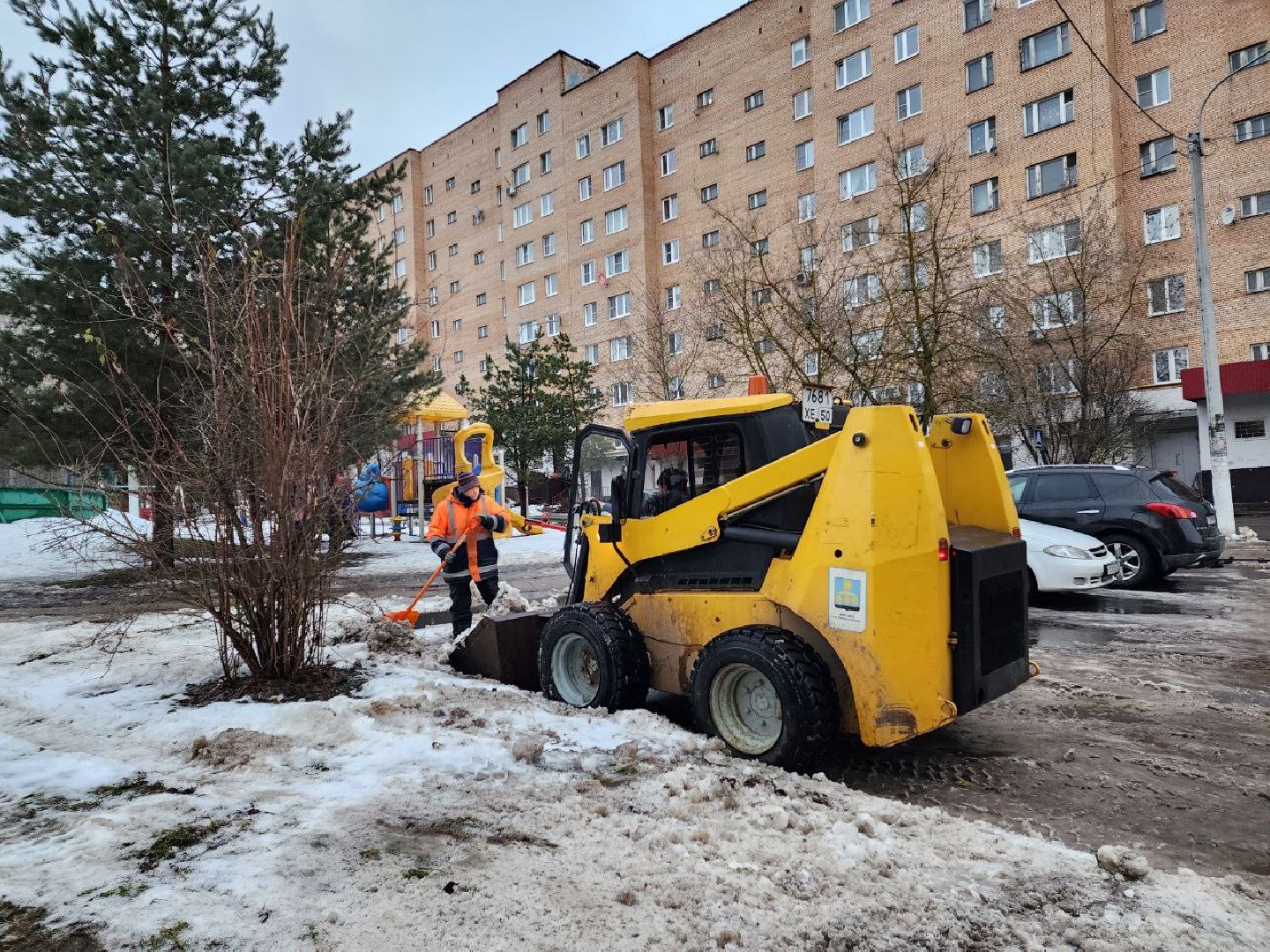 солнечногорск, уборка наледи, жители, специалисты, вертикалки,