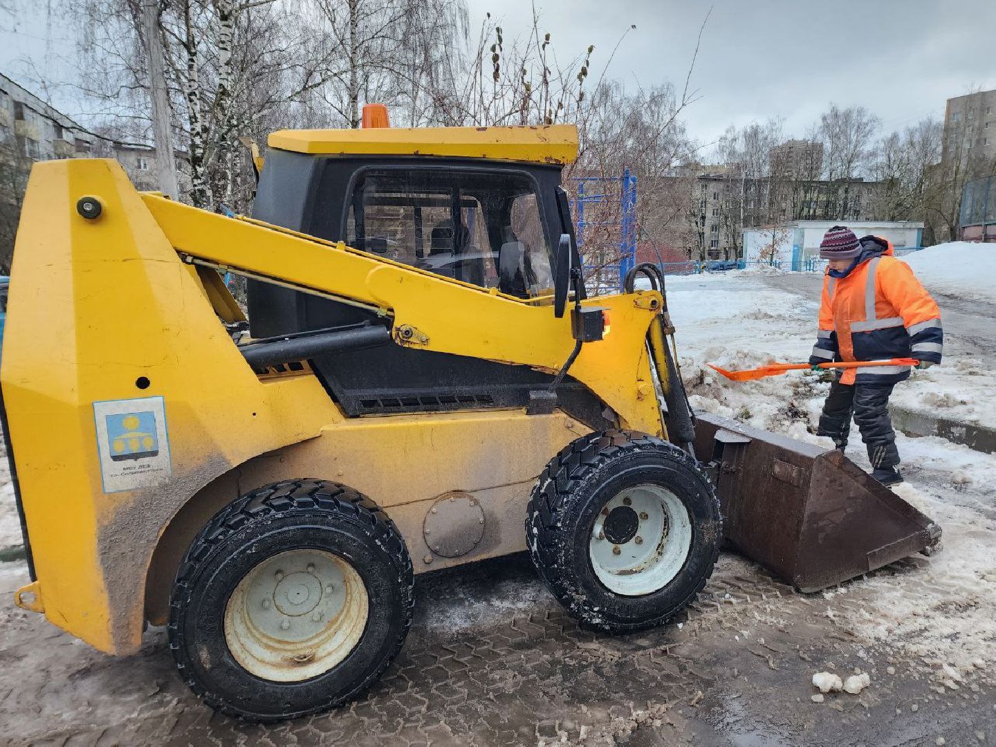 солнечногорск, уборка наледи, жители, специалисты, вертикалки,