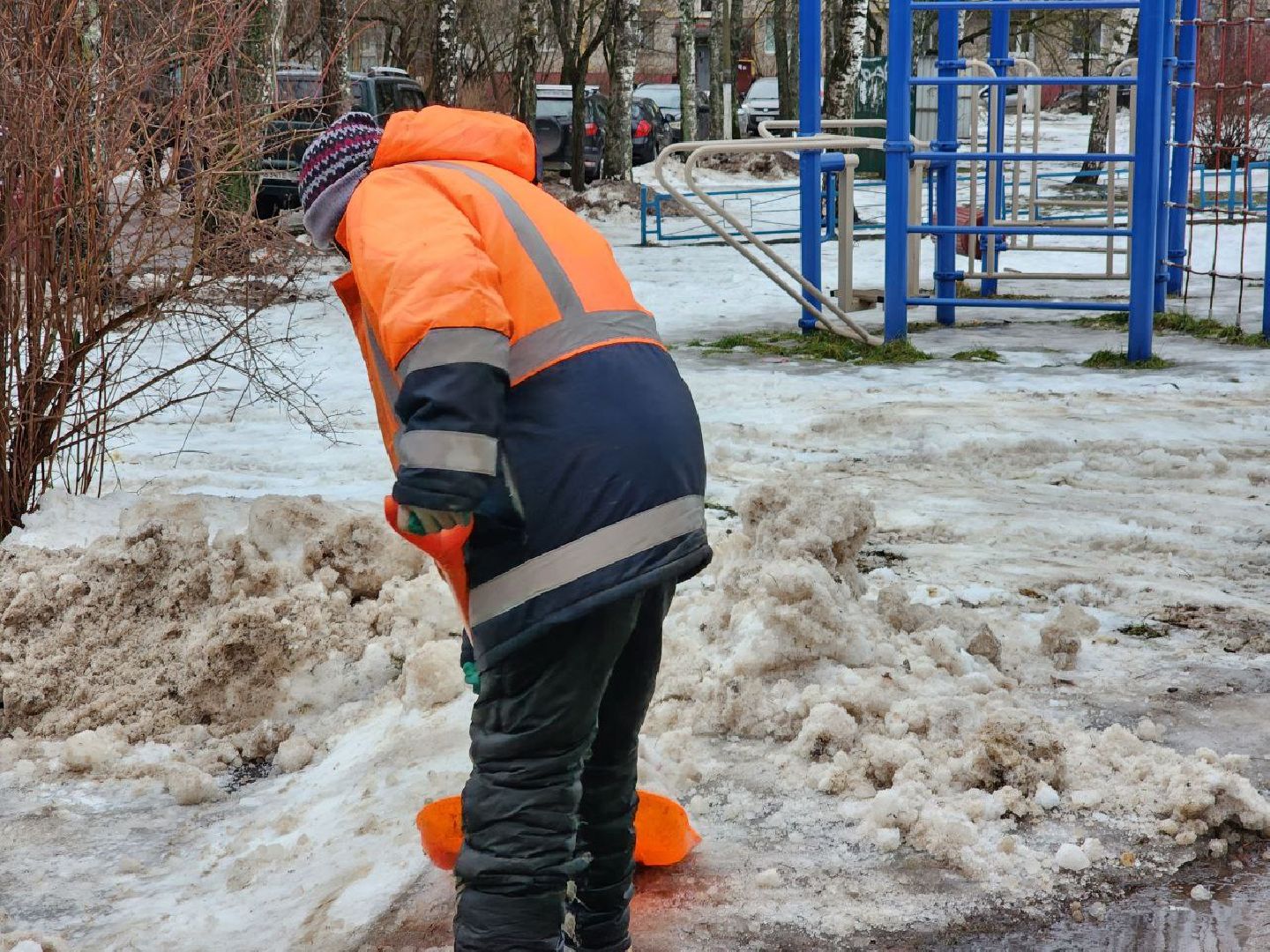 солнечногорск, уборка наледи, жители, специалисты, вертикалки,
