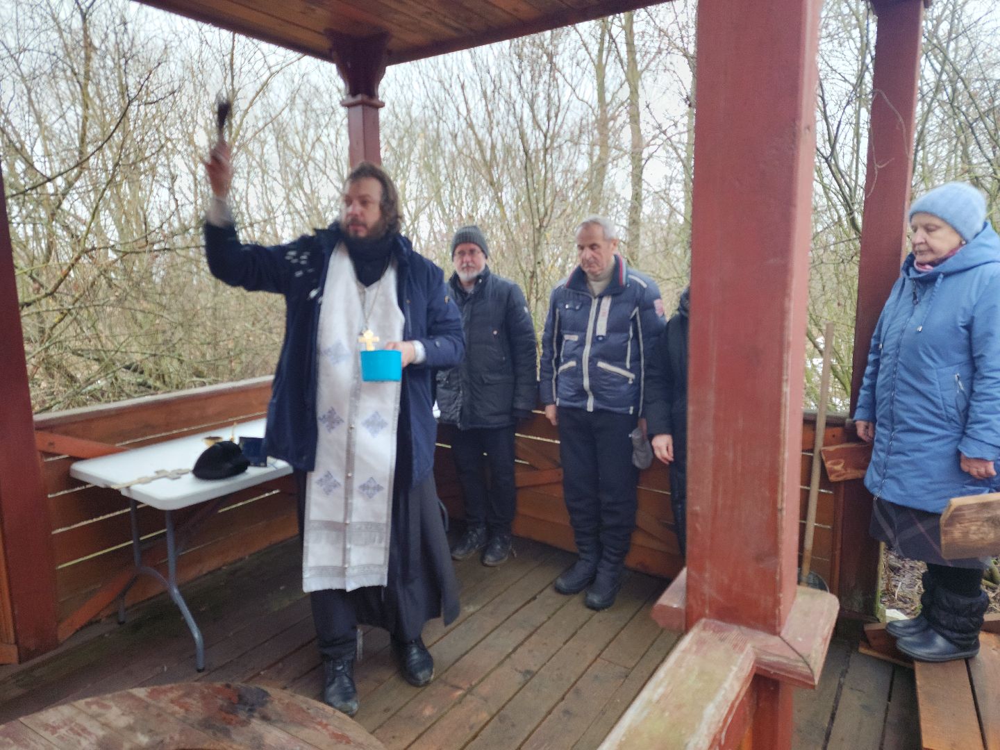 Зарайск, Купель в Кувшиново, Крещенские купания,