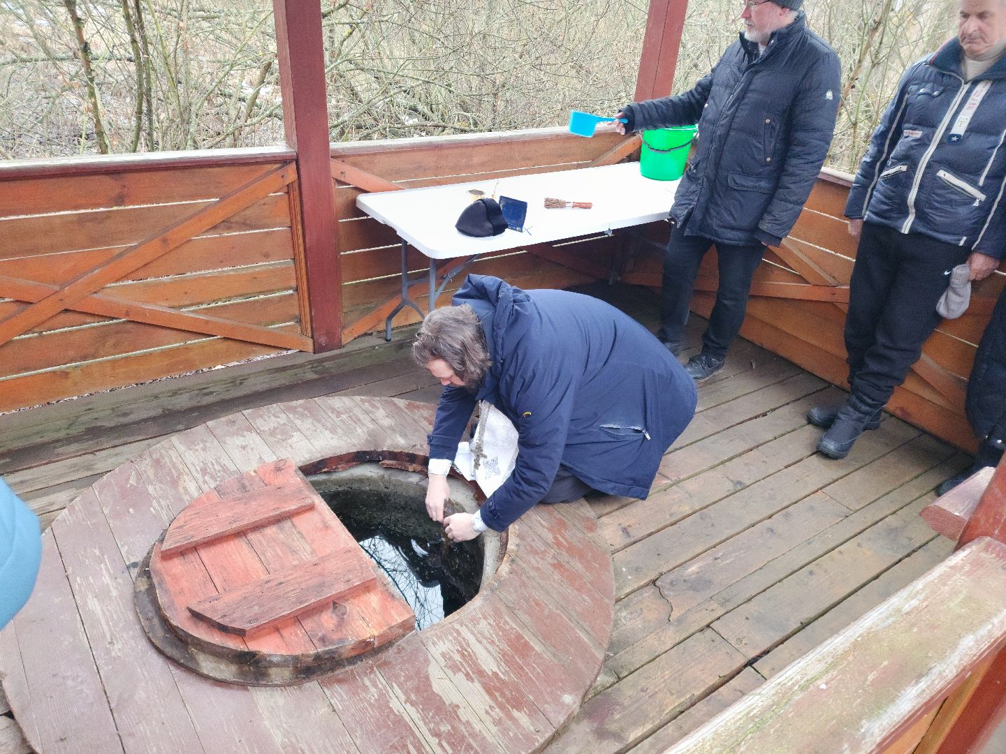 Зарайск, Купель в Кувшиново, Крещенские купания,