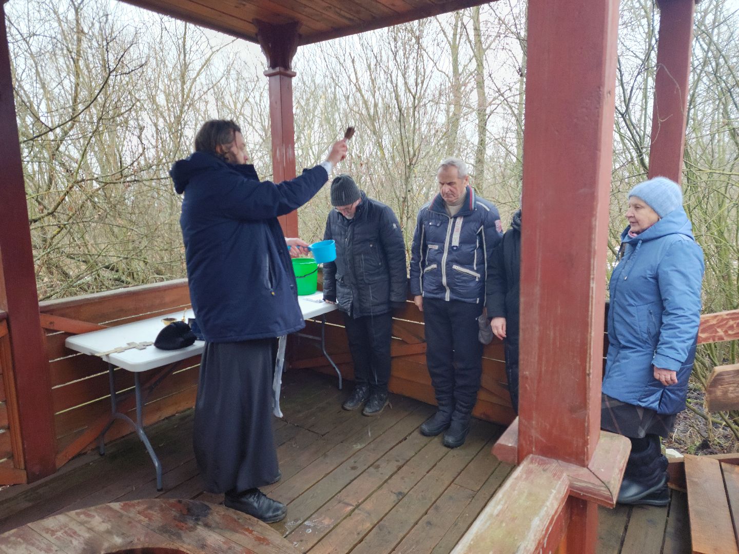 Зарайск, Купель в Кувшиново, Крещенские купания,