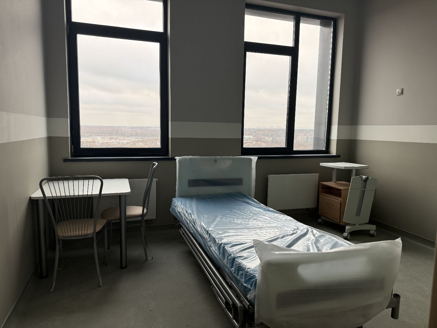 Новая поликлиника, ЖК Южное Видное, строительство поликлиники, нацпроект здравоохранение, медоборудование, вертикалки,