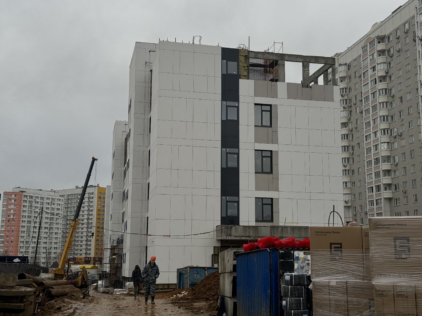 Новая поликлиника, ЖК Южное Видное, строительство поликлиники, нацпроект здравоохранение, медоборудование, вертикалки,