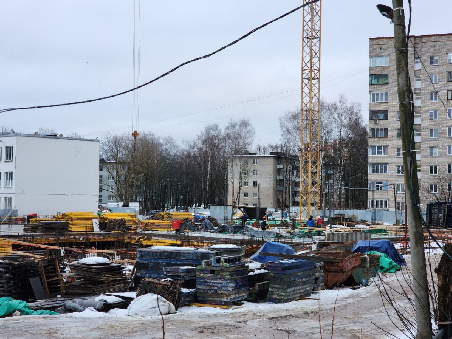 солнечногорск, пристройка, гимназия, вертикалки, строительство,