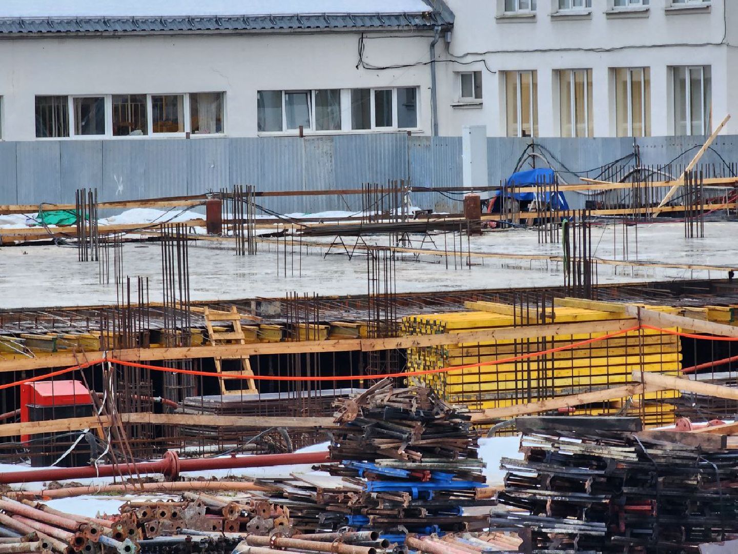 солнечногорск, пристройка, гимназия, вертикалки, строительство,