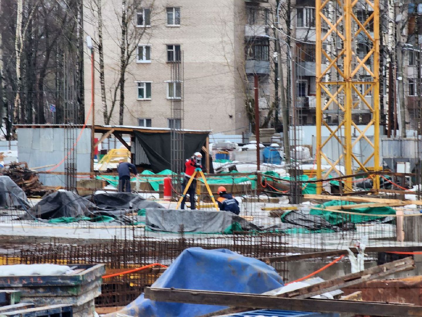 солнечногорск, пристройка, гимназия, вертикалки, строительство,