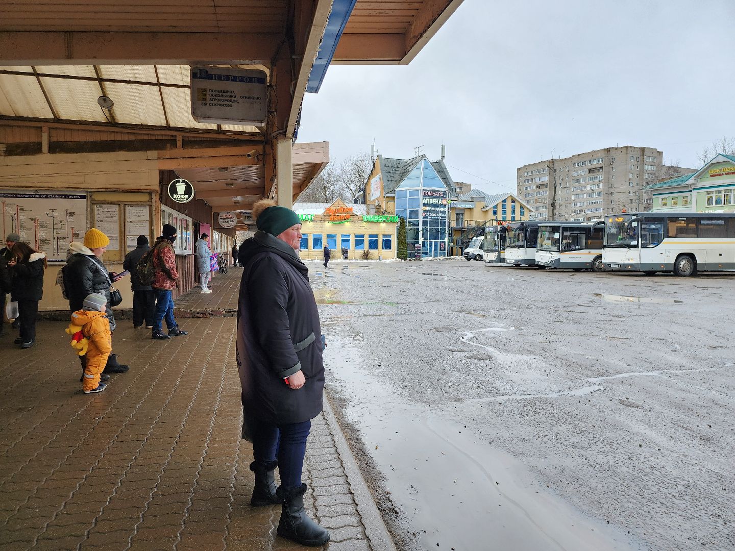 Крещение, Автобус, Истра,