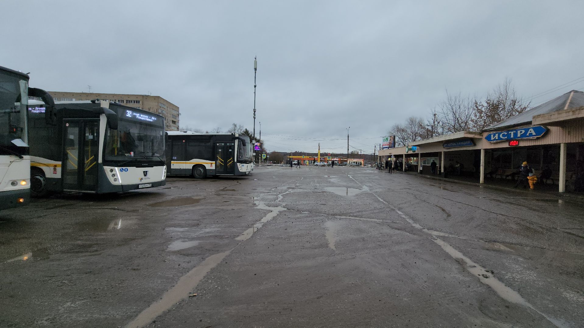 Крещение, Автобус, Истра,