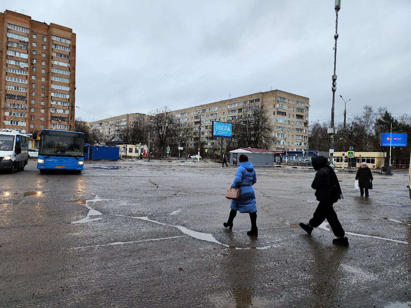 Крещение, Автобус, Истра,