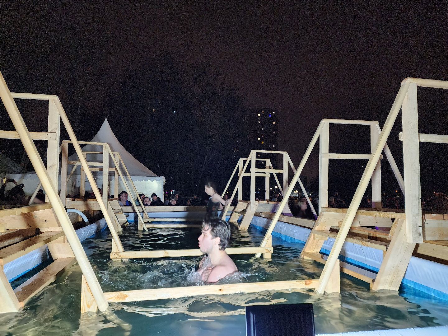 Крещение, Купель, наташинский парк, Парк,