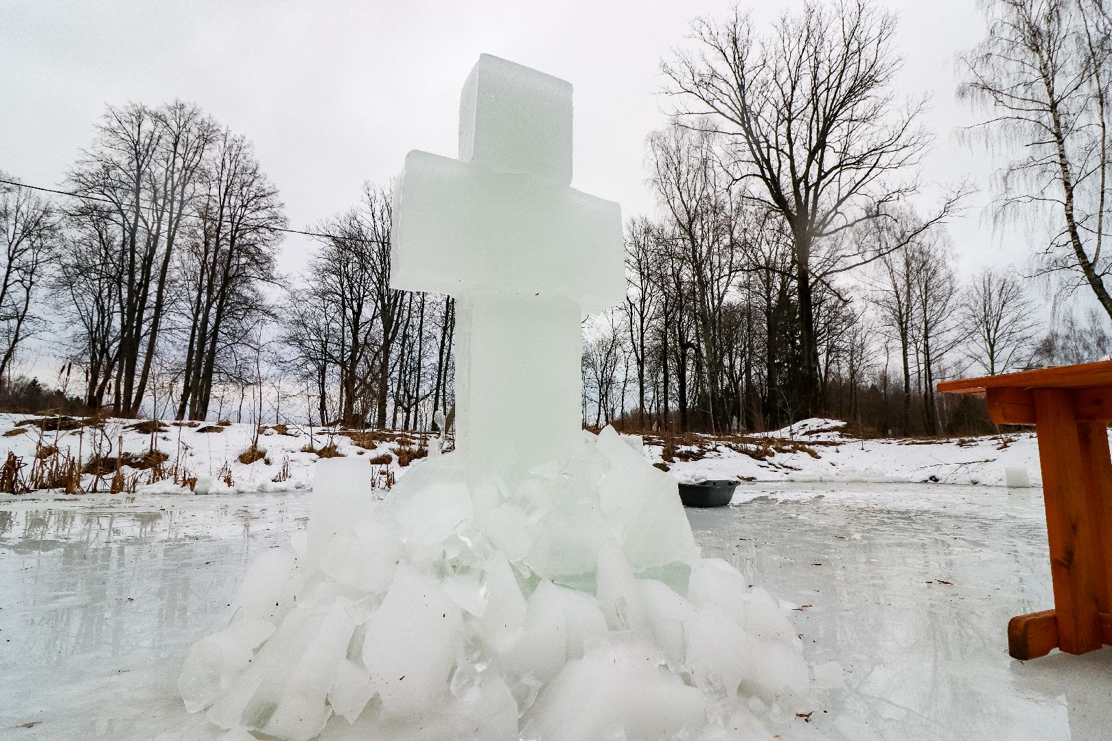 Клин, общество, художники, ледяные фигуры, крещение господне, вертикалки,