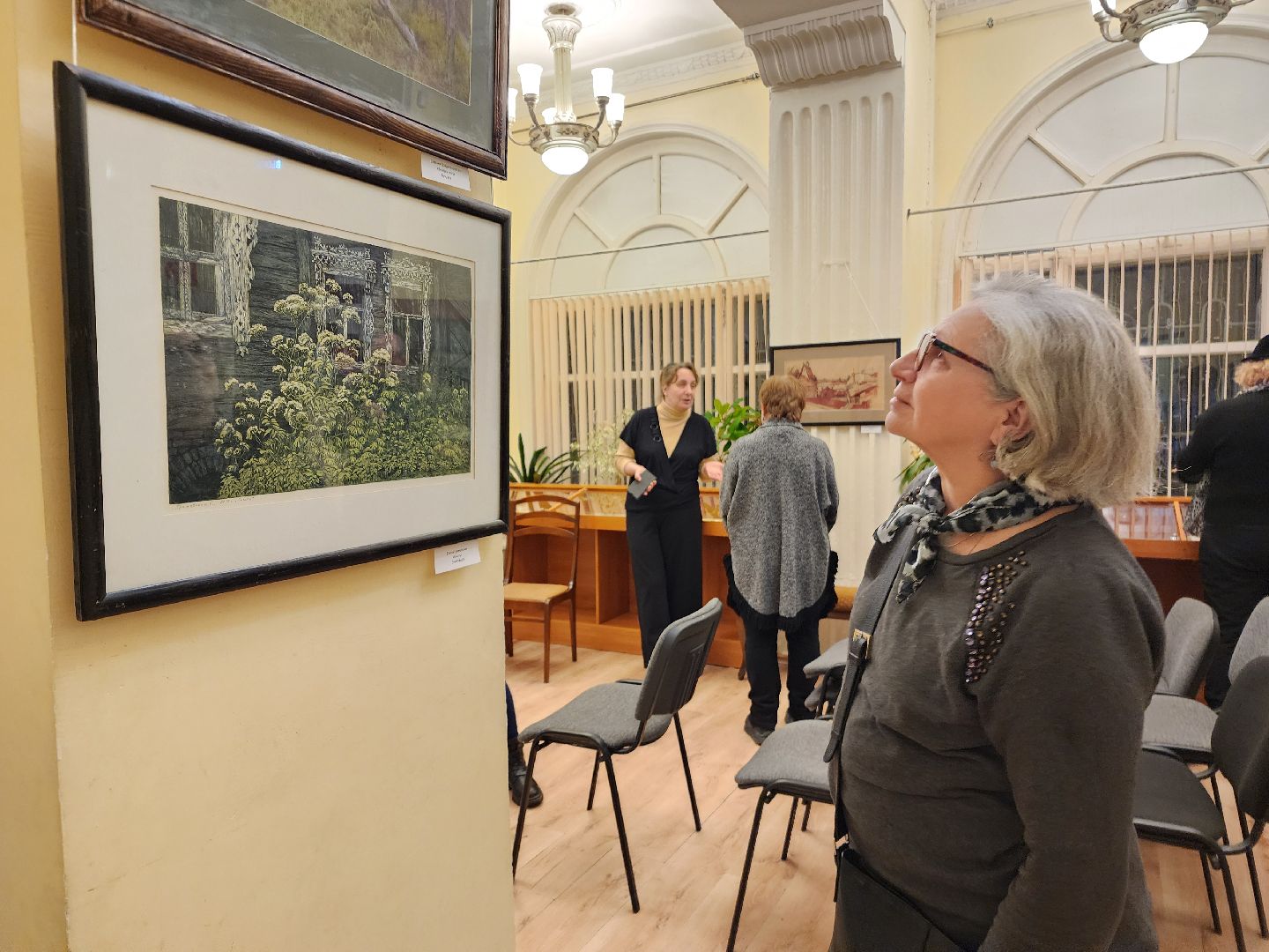 фрязино, художественная выставка, молодые художники, живопись,