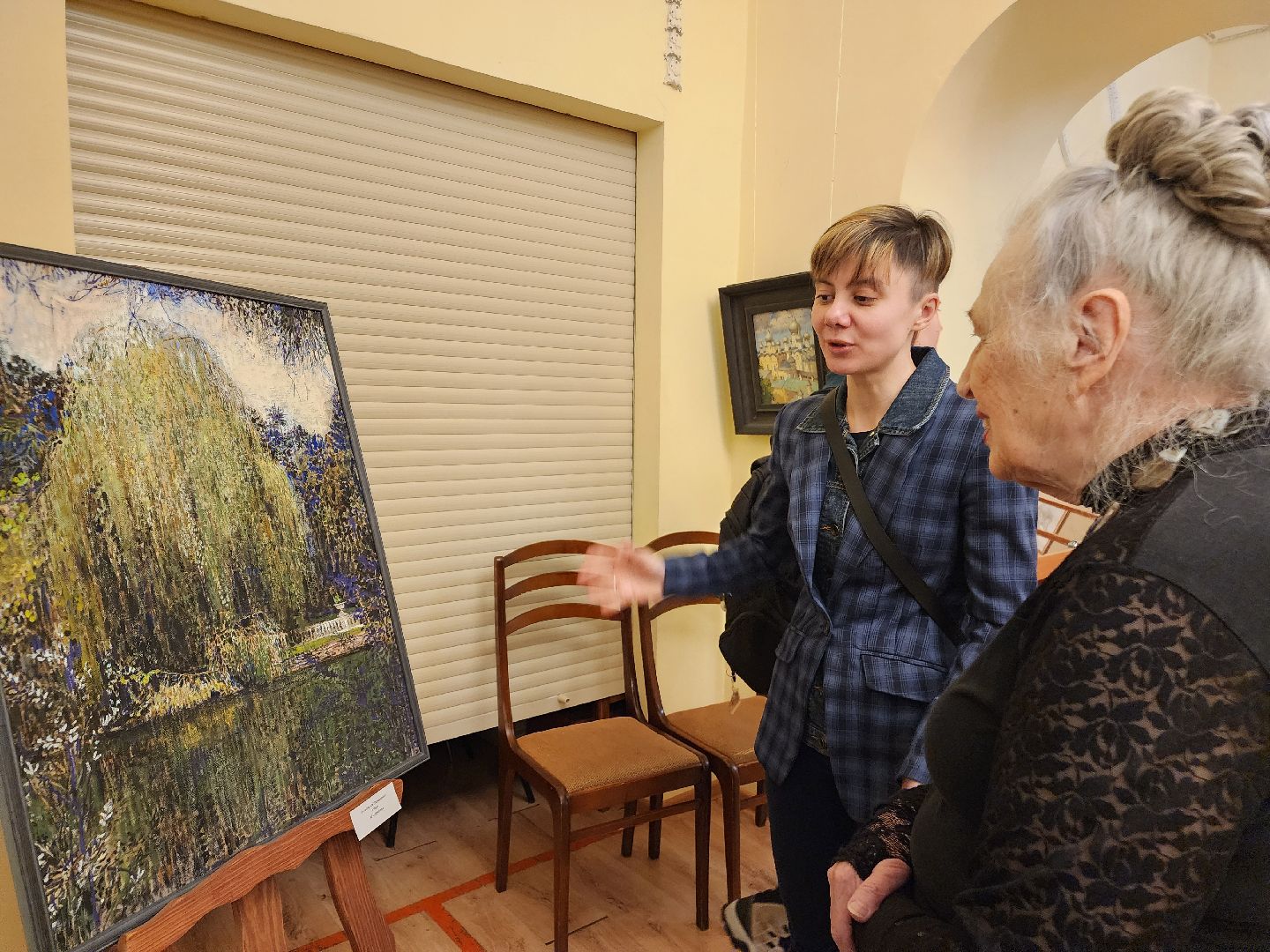 фрязино, художественная выставка, молодые художники, живопись,