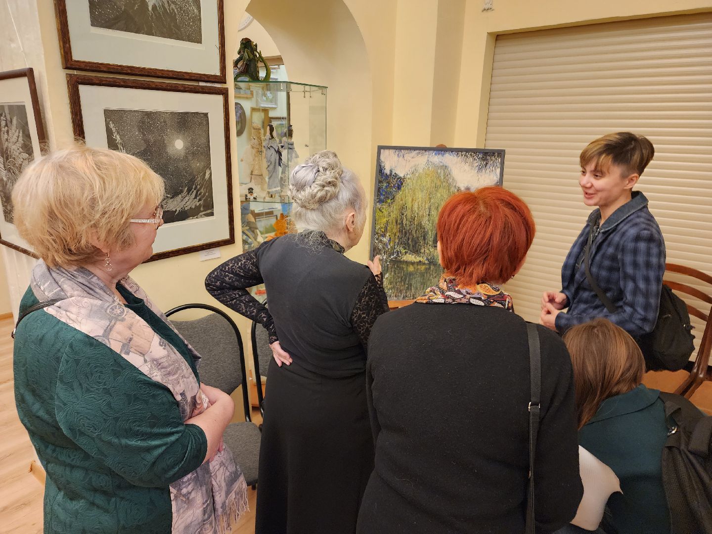 фрязино, художественная выставка, молодые художники, живопись,