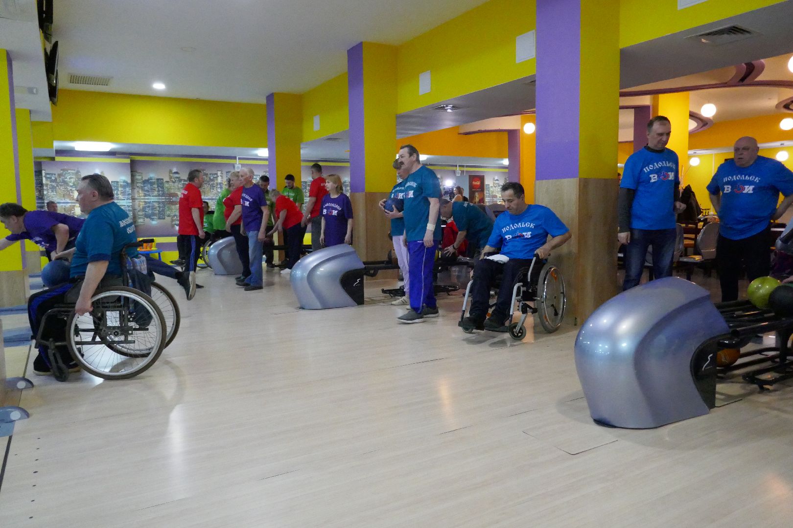 Подольск, спорт, спортсмены с ОВЗ, боулинг