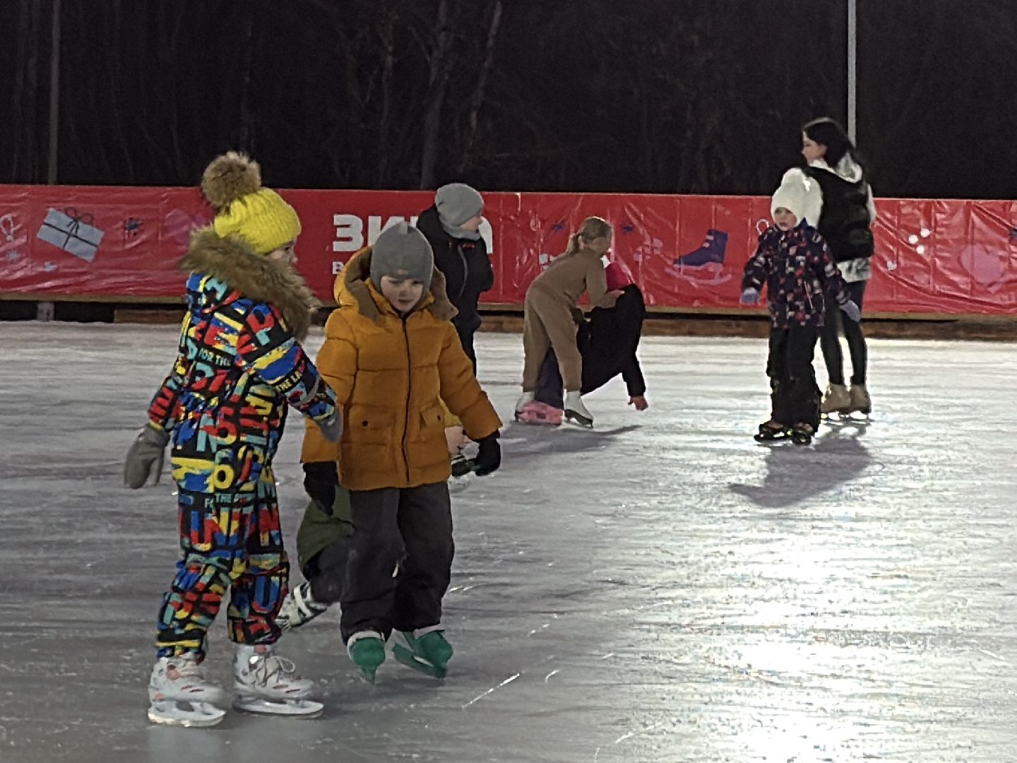 раменское, парки подмосковья, городской парк, дети, каток,