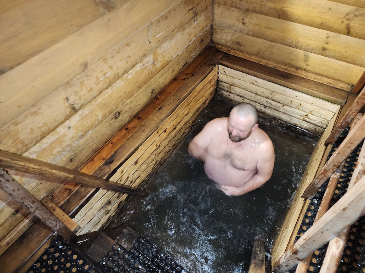 Чехов, деревня Ваулово, Троицкий храм, Крещение, крещенские купания, купель,