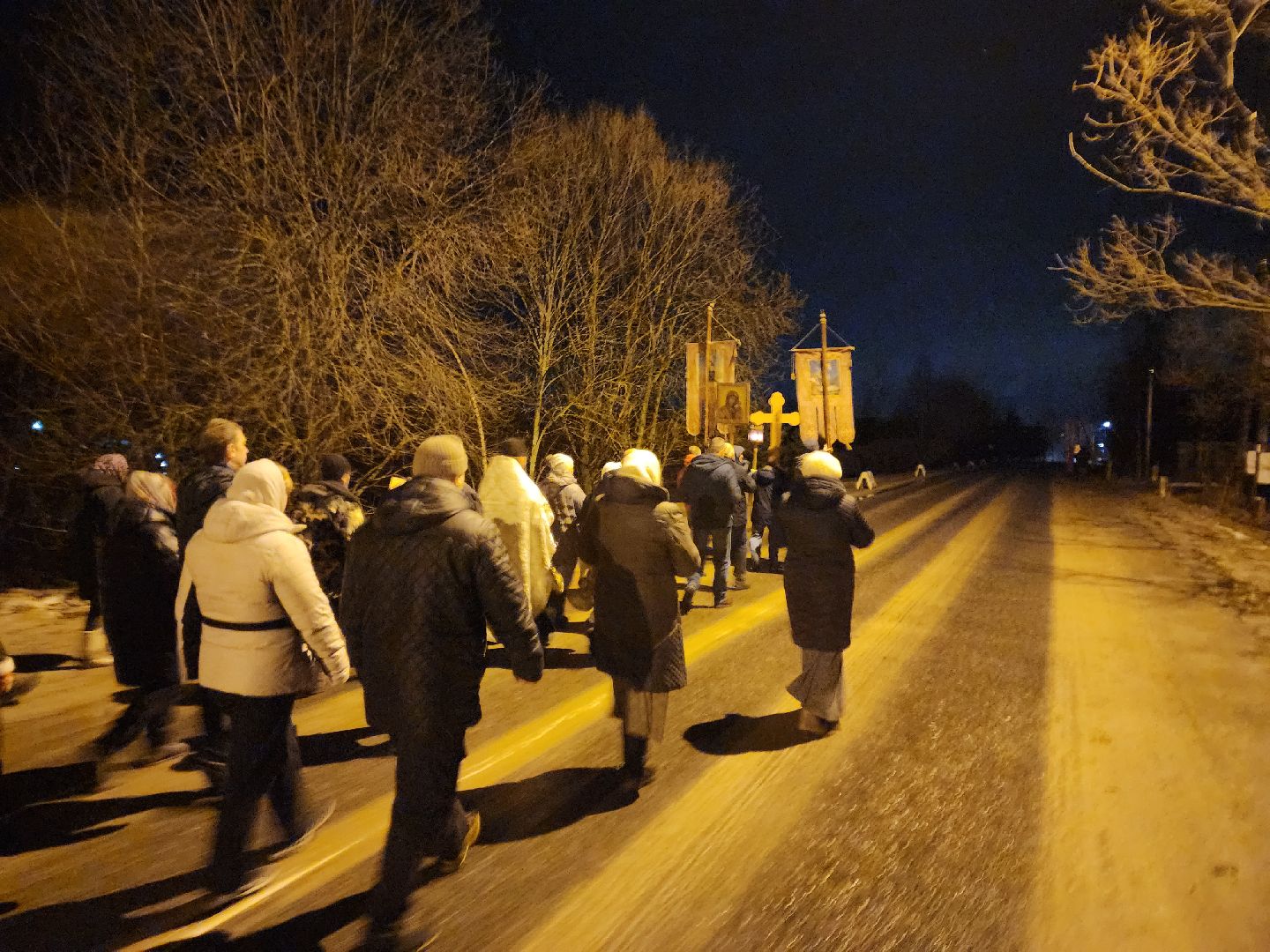 Чехов, деревня Ваулово, Троицкий храм, Крещение, крещенские купания, купель,