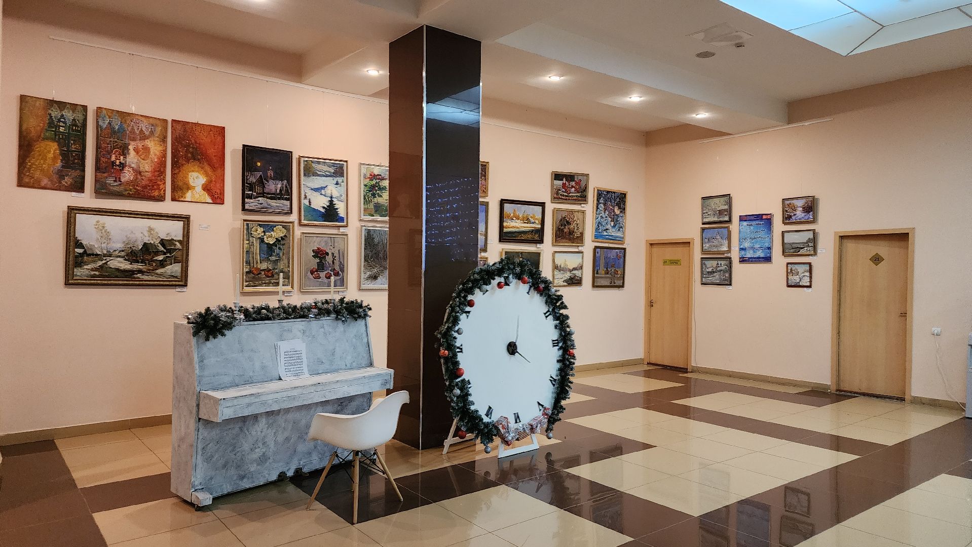 пушкино, мамонтовка, художественная выставка, картины, союз художников подмосковья, живопись, дом культуры, вертикалки,