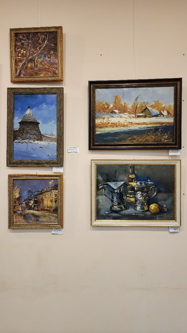 пушкино, мамонтовка, художественная выставка, картины, союз художников подмосковья, живопись, дом культуры, вертикалки,