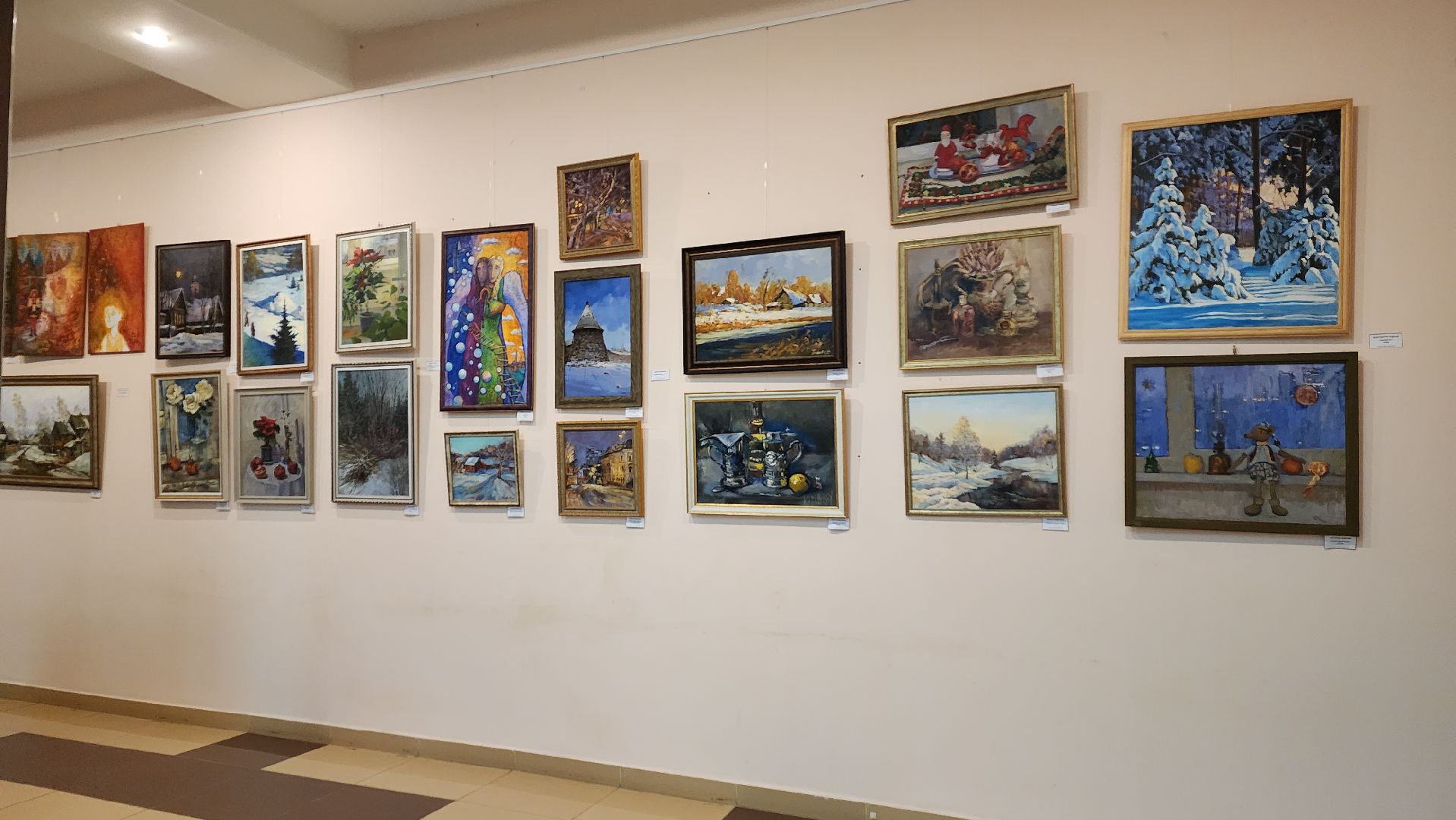 пушкино, мамонтовка, художественная выставка, картины, союз художников подмосковья, живопись, дом культуры, вертикалки,