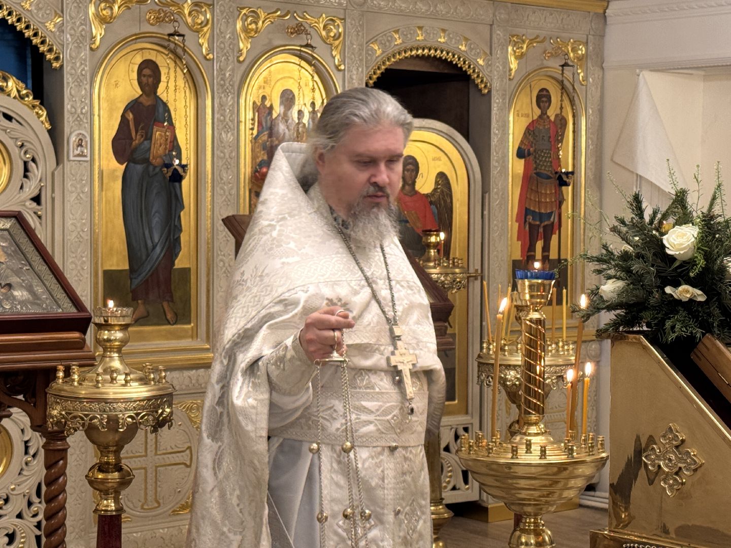 Храм Рождества Иоанна Предтечи, Лесной городок крещение, вертикалки, крещение господне,