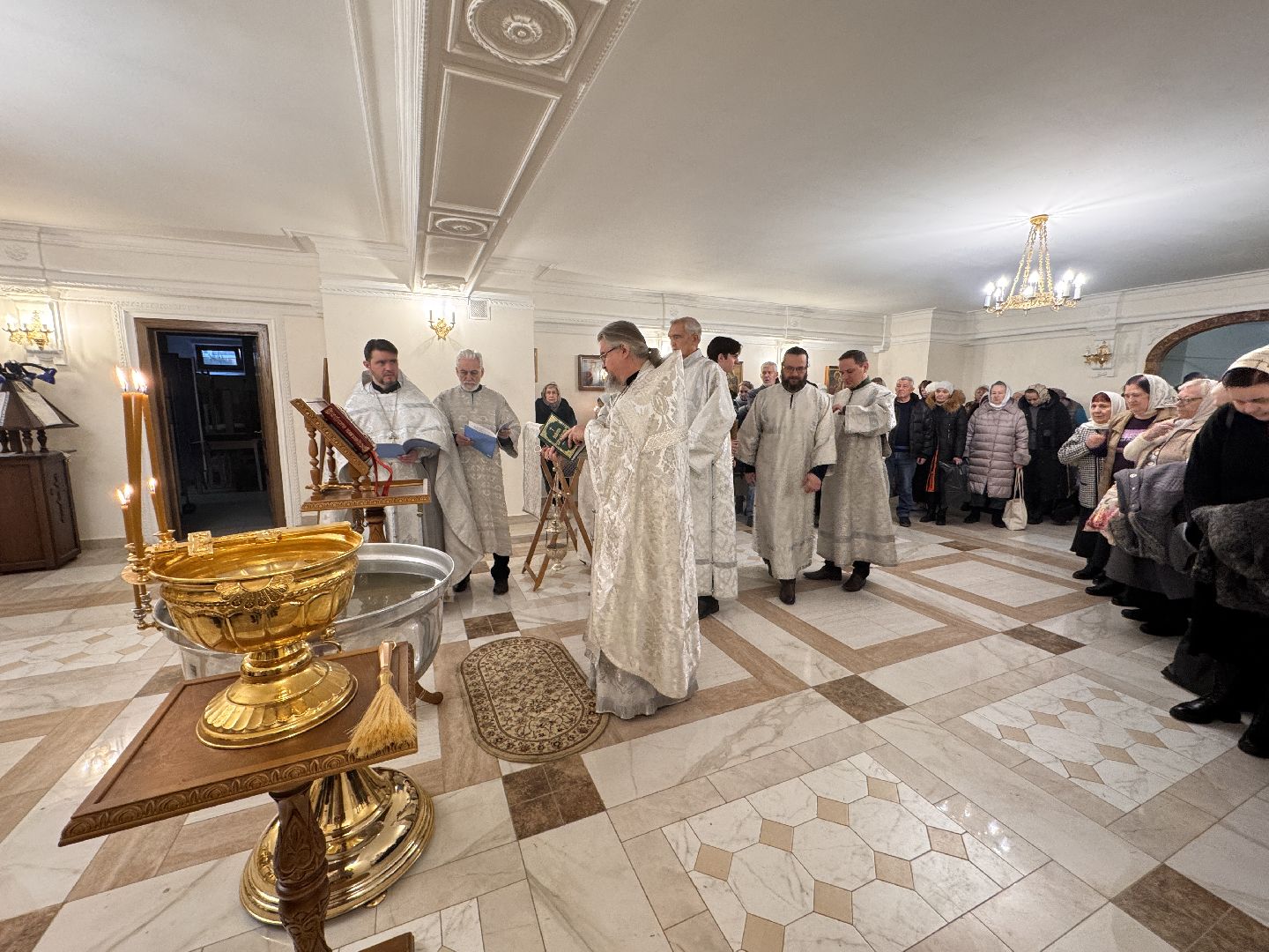 Храм Рождества Иоанна Предтечи, Лесной городок крещение, вертикалки, крещение господне,