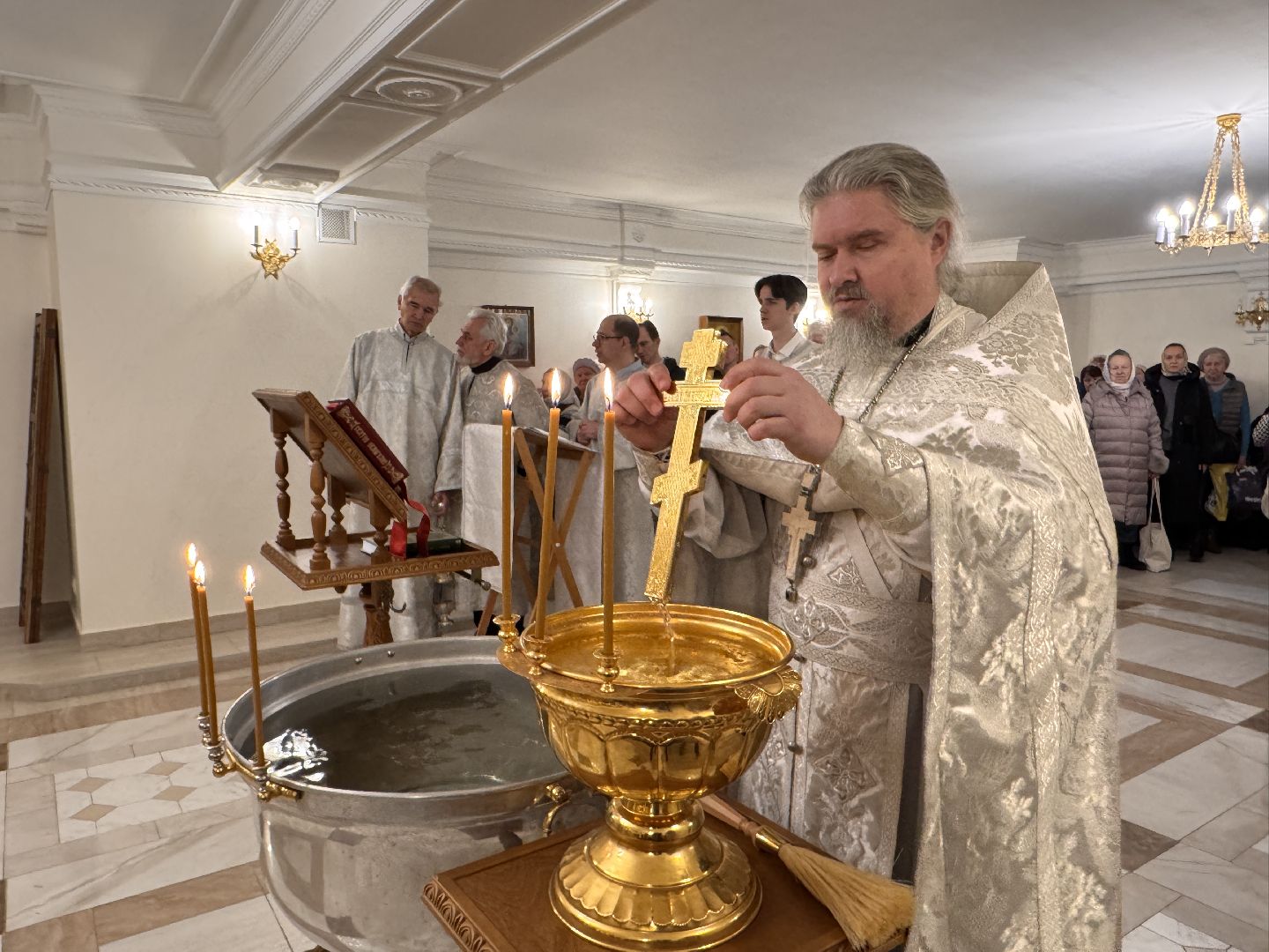 Храм Рождества Иоанна Предтечи, Лесной городок крещение, вертикалки, крещение господне,