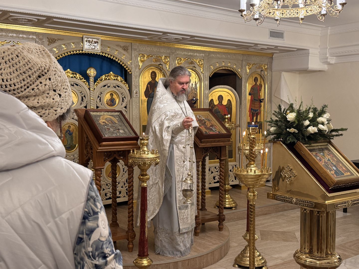 Храм Рождества Иоанна Предтечи, Лесной городок крещение, вертикалки, крещение господне,