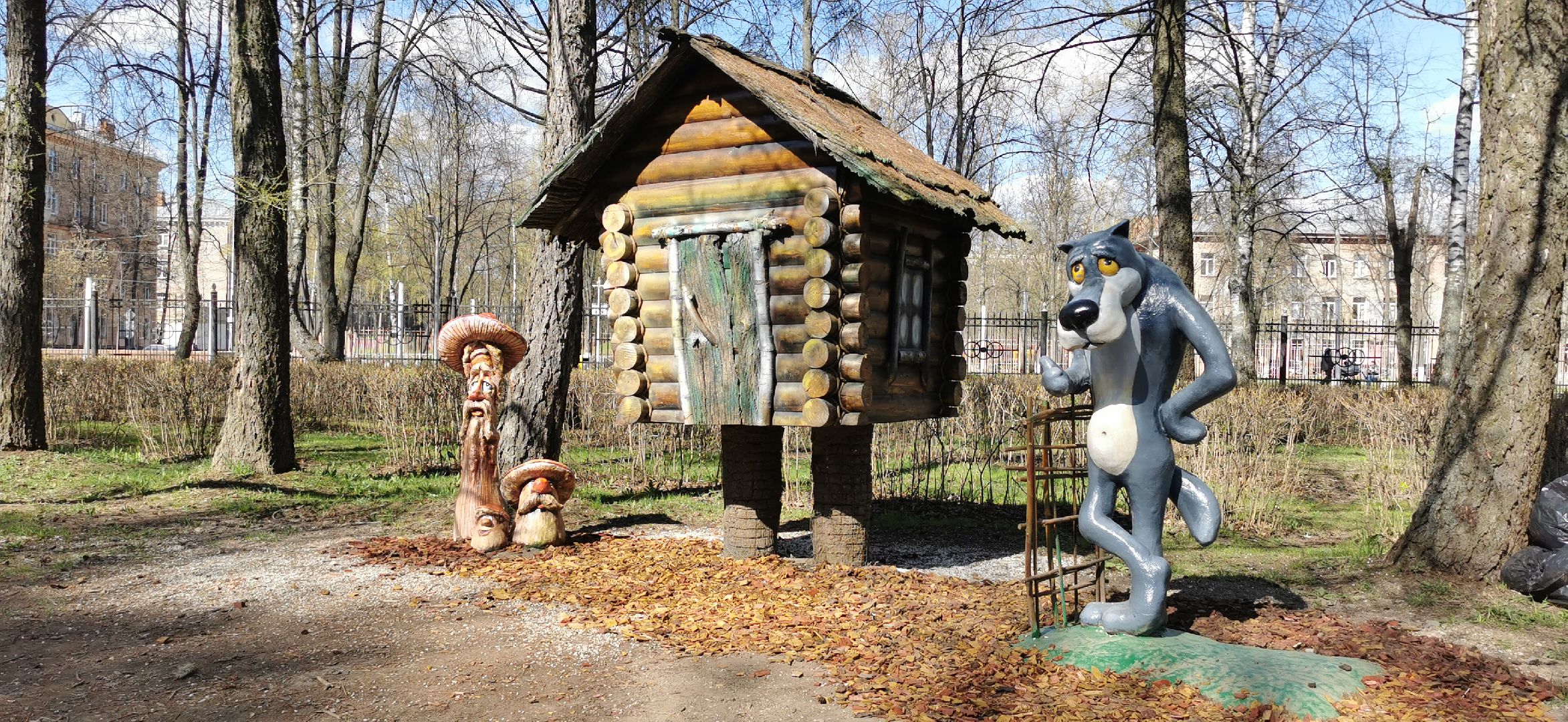благоустройство, жанровые скульптуры