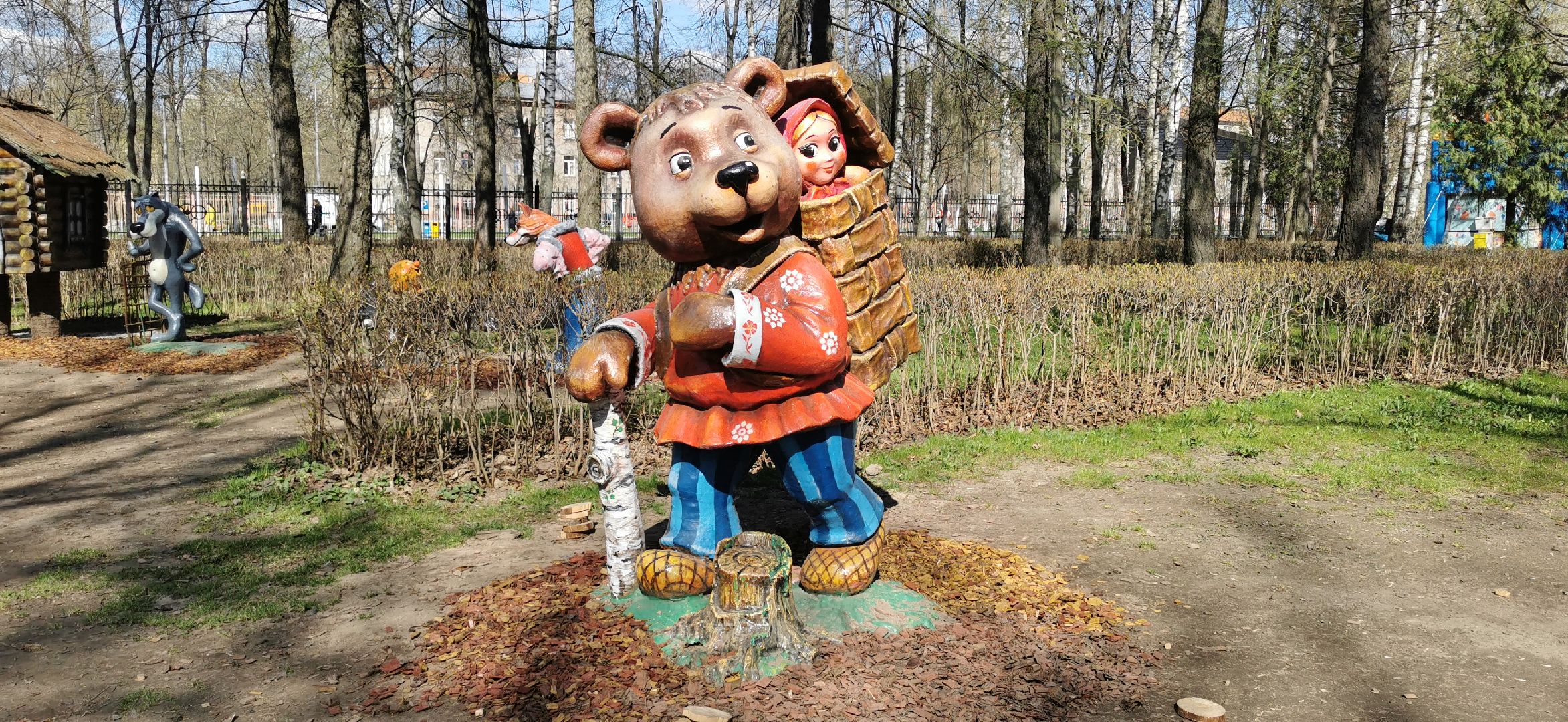 благоустройство, жанровые скульптуры