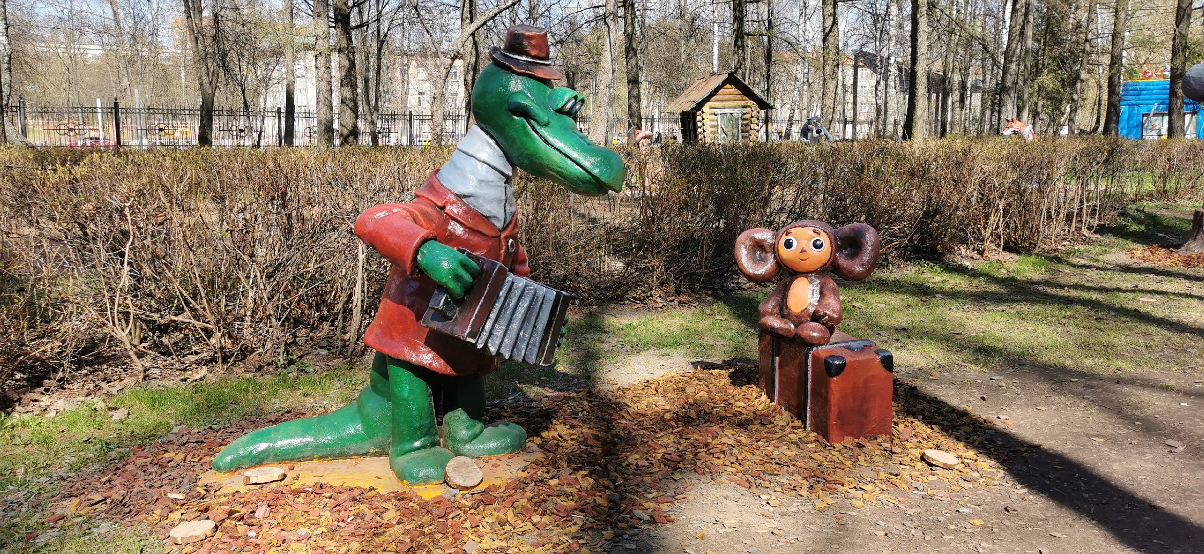 благоустройство, жанровые скульптуры