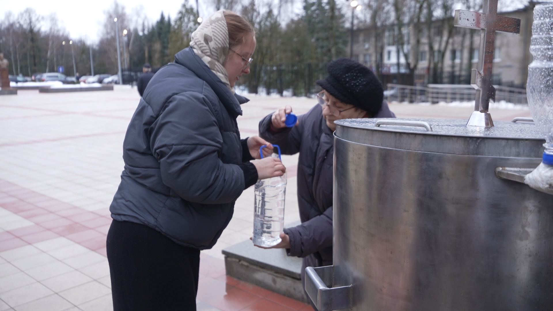 храм РВСН, храм во Власихе, Крещенская вода, Освящение воды, крещение во власихе,
