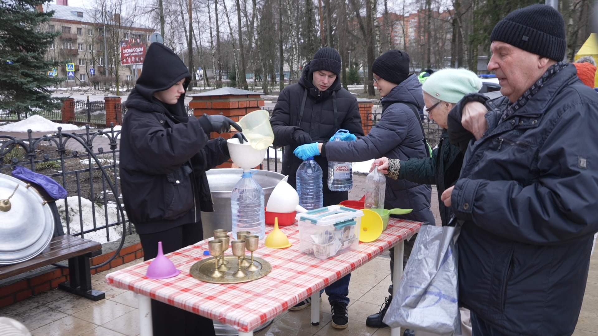 храм РВСН, храм во Власихе, Крещенская вода, Освящение воды, крещение во власихе,