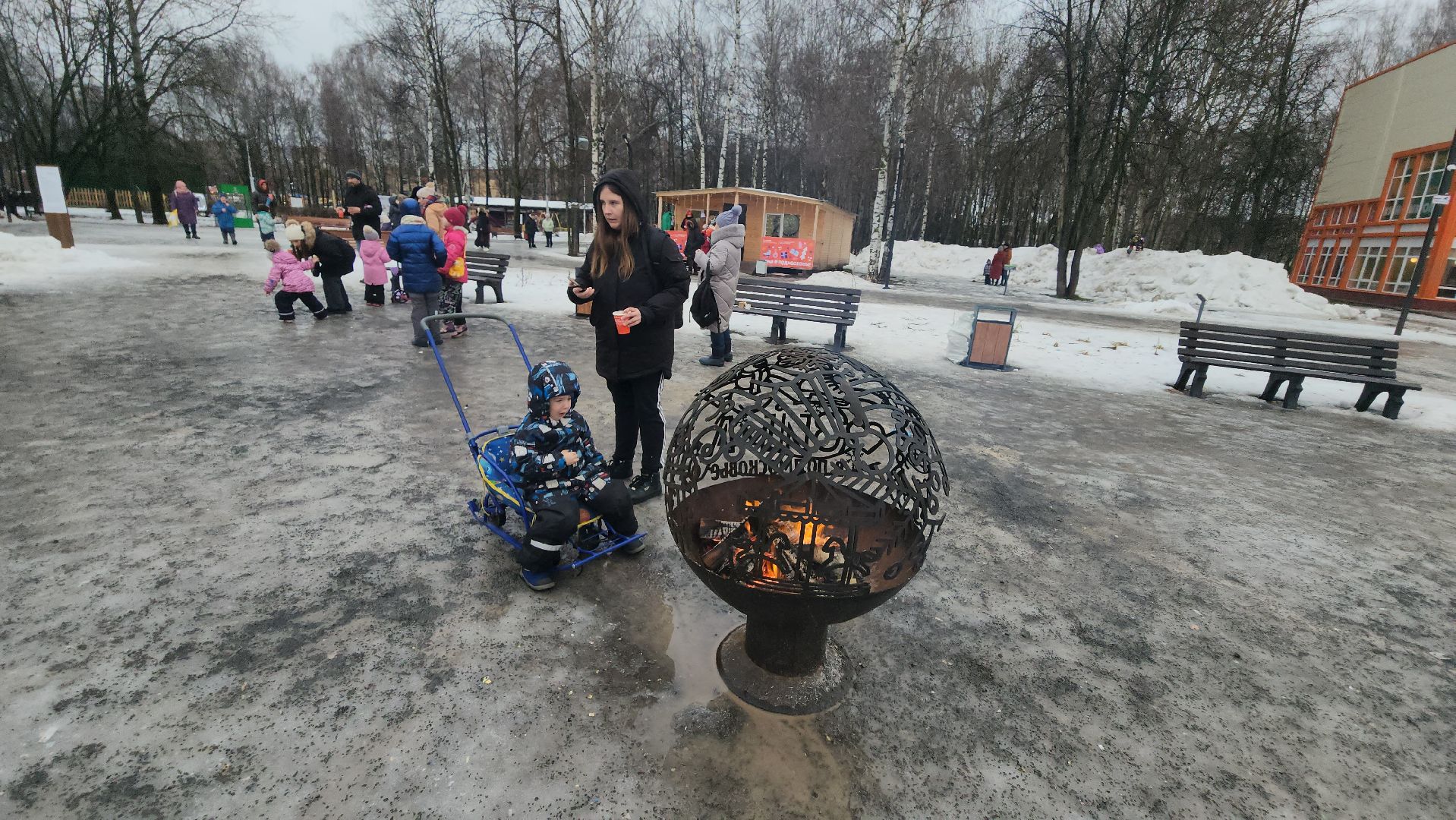долгопрудный, центральный парк, мастер-класс, коньки, дети, вертикалки,